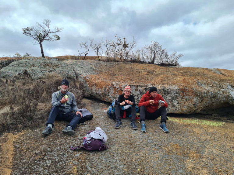 Pause auf dem Hügel