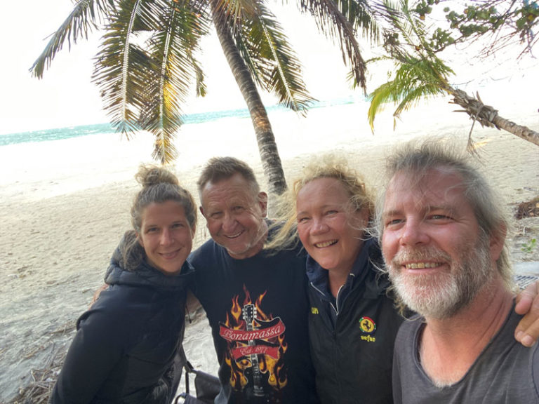Gruppenfoto mit Nicole & Keith