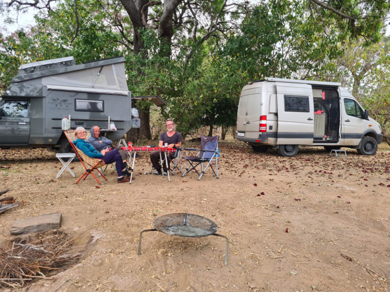 Unser Camp bei Pokwe