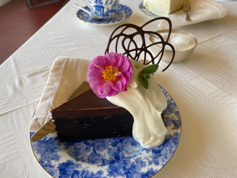 Der Schokoladenkuchen hat es in Sich