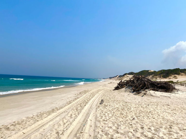 Einsamer Beach