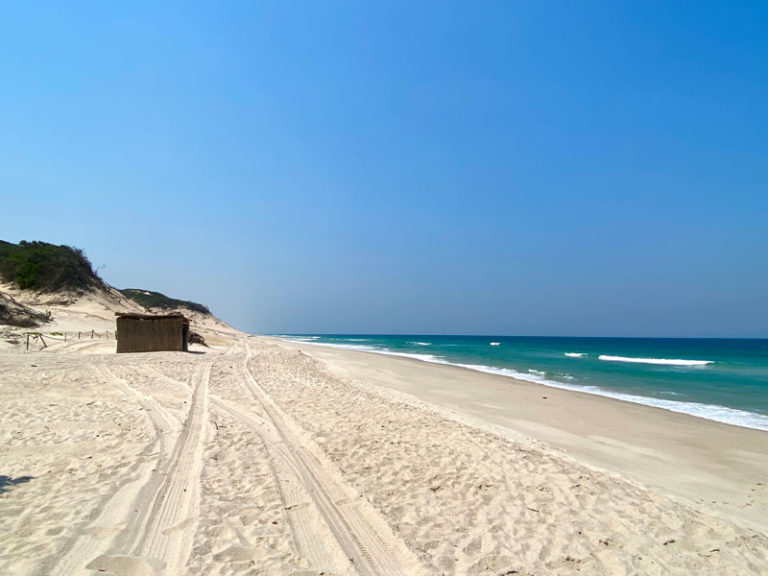 Einsamer Beach