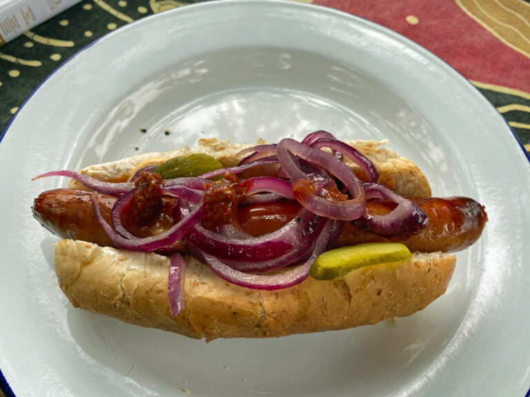 Luxus-Hotdog