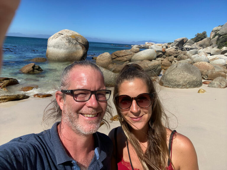 Foto am Traumstrand