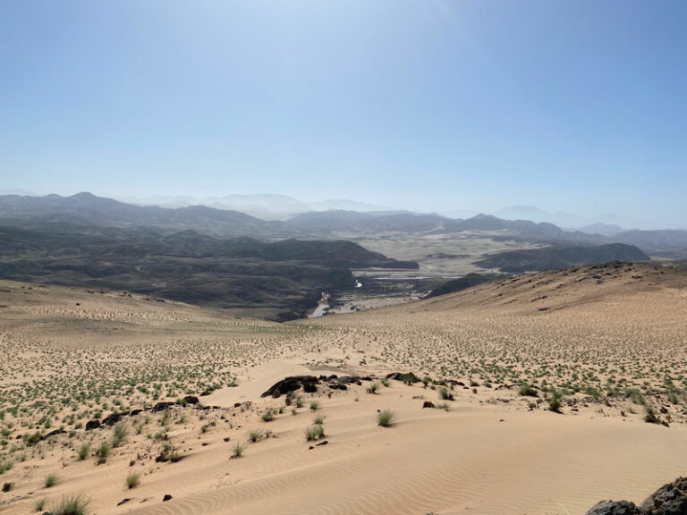 Aussicht auf Angola