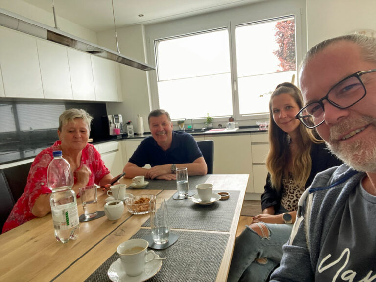 Bei Tanjas Papa zu Besuch