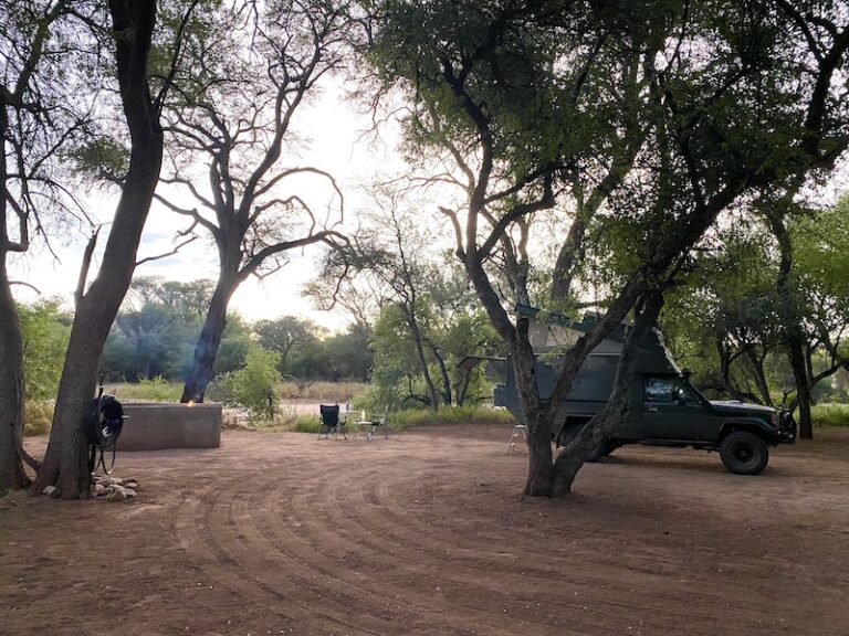 Riesiger Campground