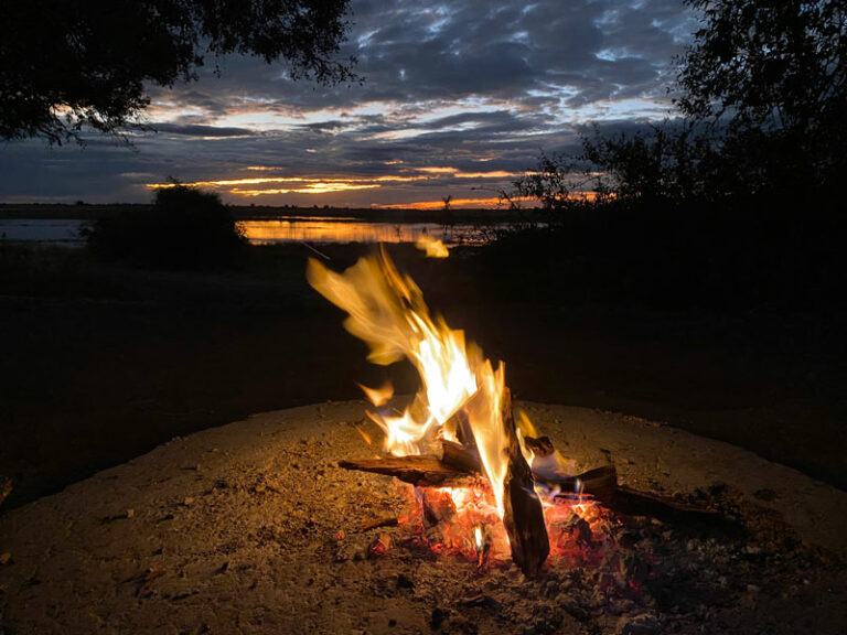 Schönes Lagerfeuer