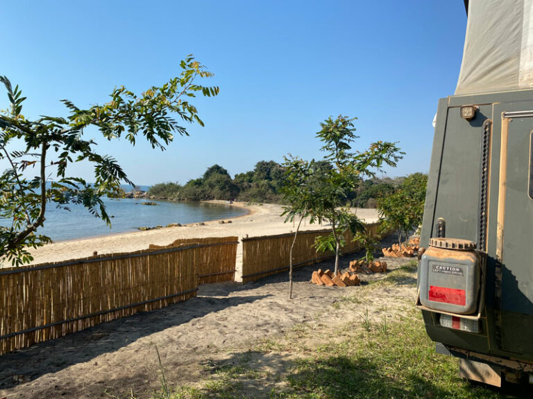 Aussicht auf den Lake Malawi