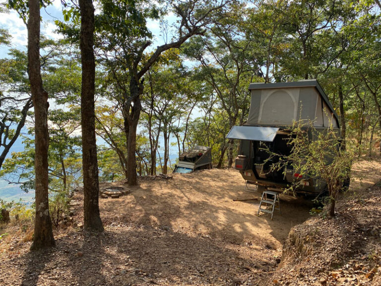 Unser Campground bei der Mushroom Farm