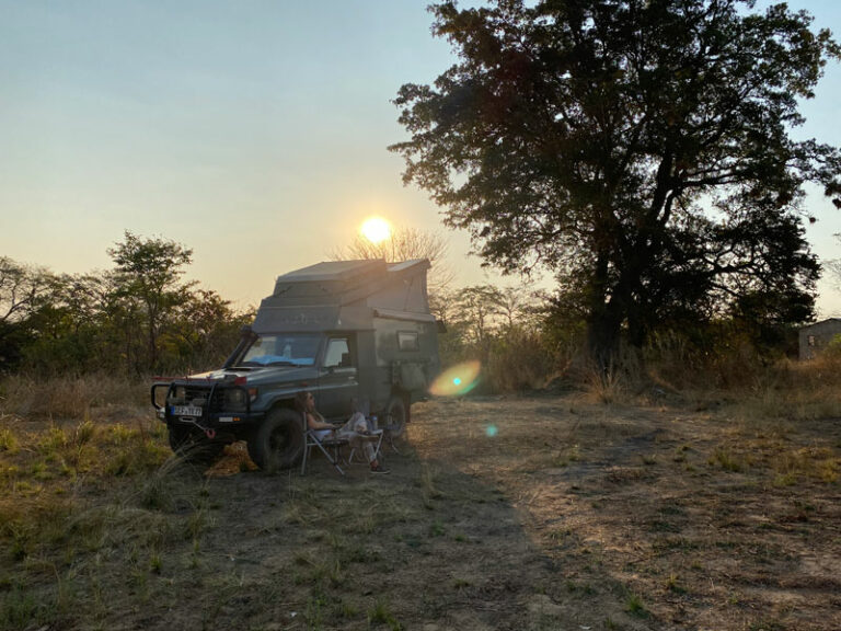 Campground beim Chifungwe Gate
