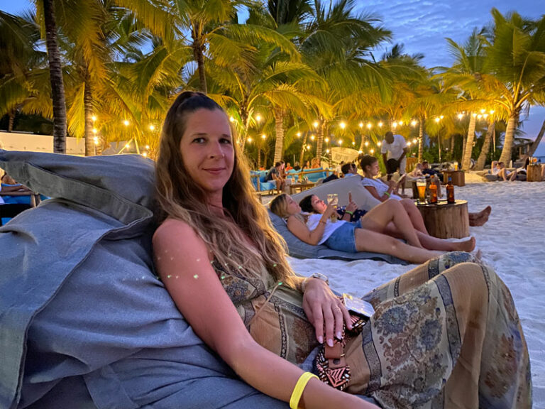 Tanja am chillen