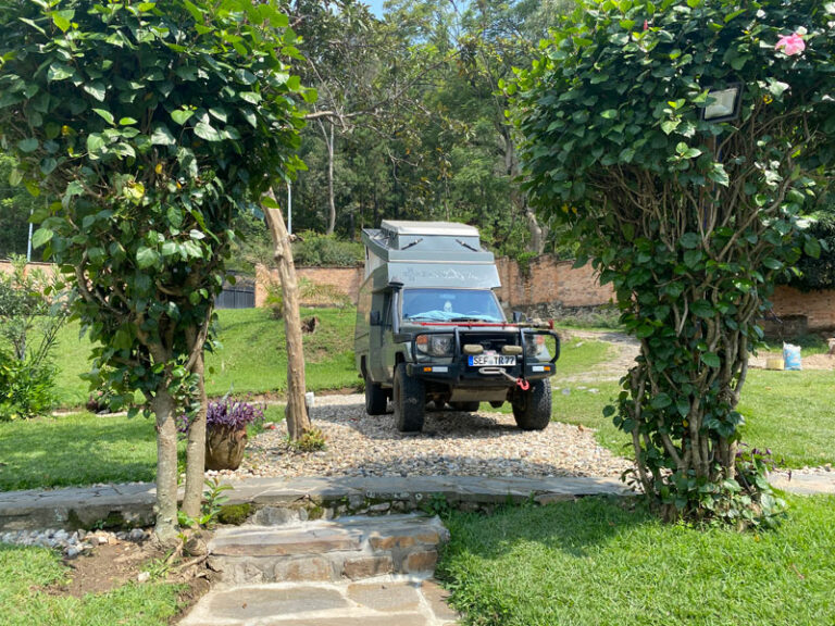 Camping in der Iliza Beach Lodge
