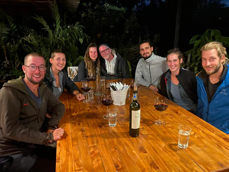Abendliche Runde mit Martina & Tobi, David & Lisa und Marc