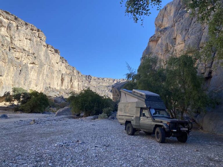 Unser Camp in der Wadi