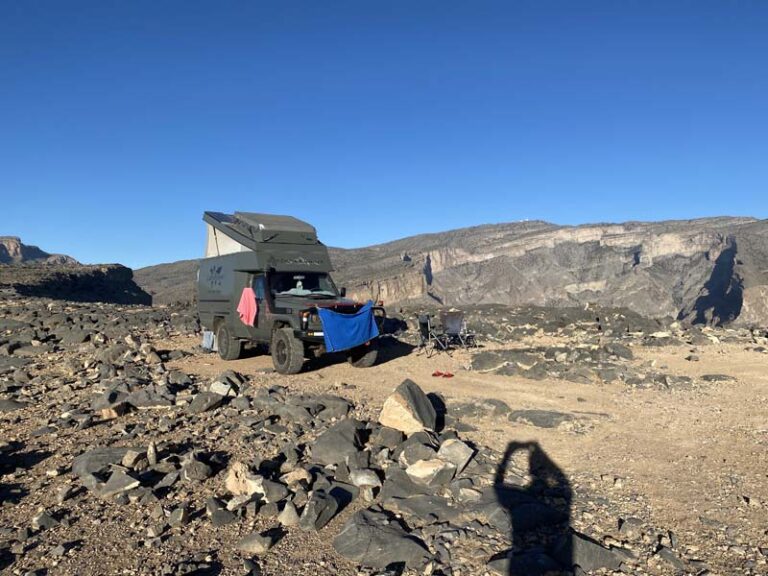 Camp bei Jebel Shams