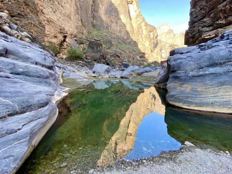 Wasser im Little Snake Canyon