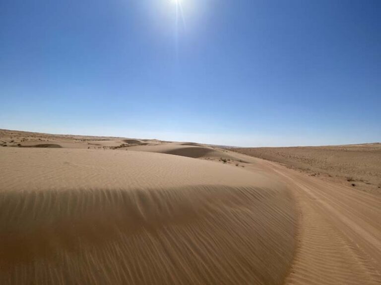 Die Weiten der Wahiba Sands