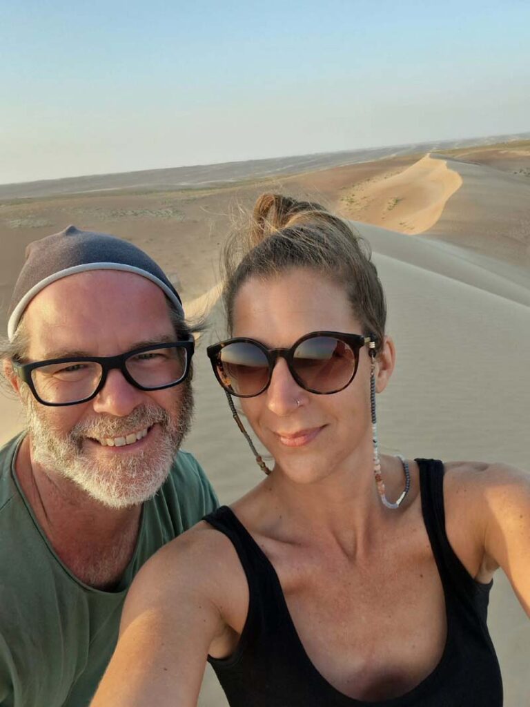 Selfie-Time auf der Düne