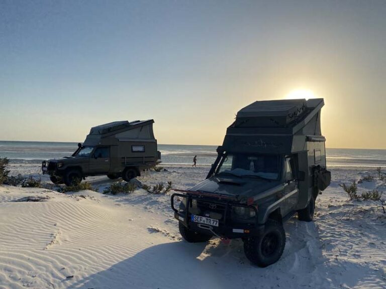 Unser Camp bei den Malediven des Omans