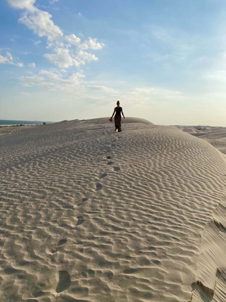 Wanderung durch die  Sugar Dunes