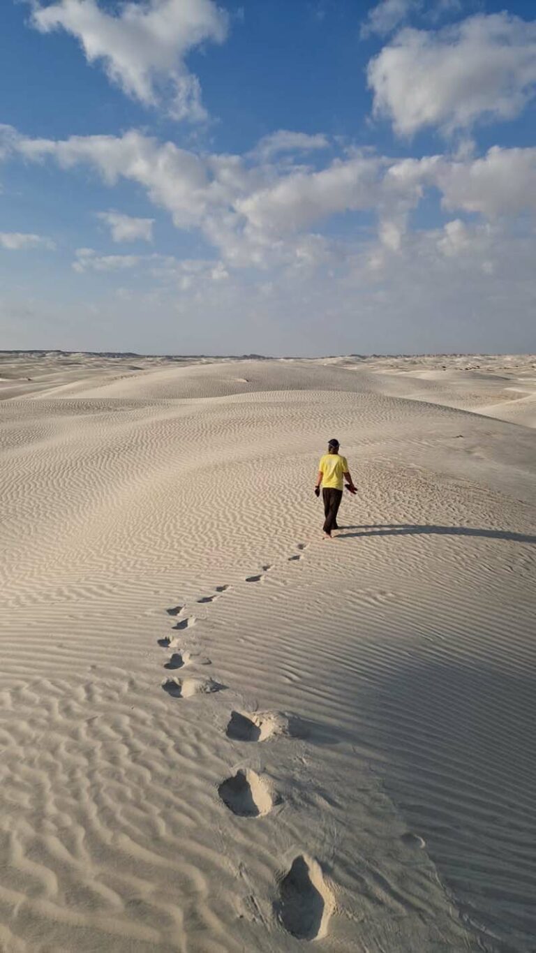 Wanderung durch die  Sugar Dunes
