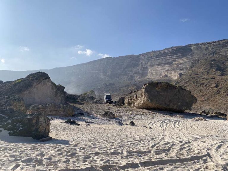 Mojito oben am Fazayah Beach