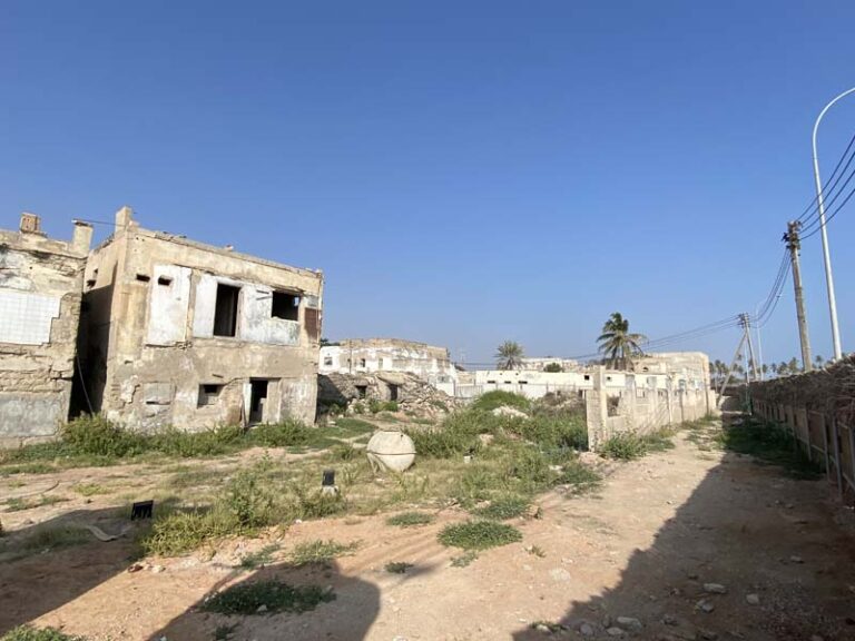 Der alte Stadtteil von Salalah