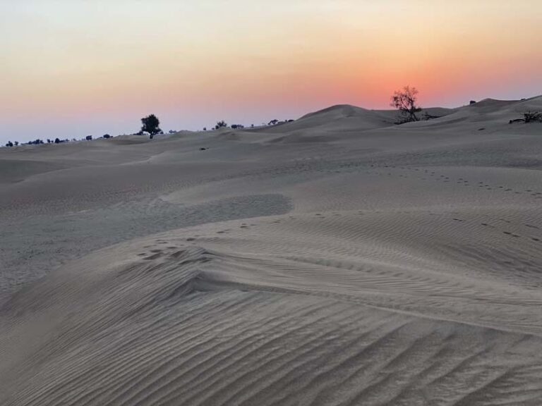 Abendstimmung in der Rub Al-Khali