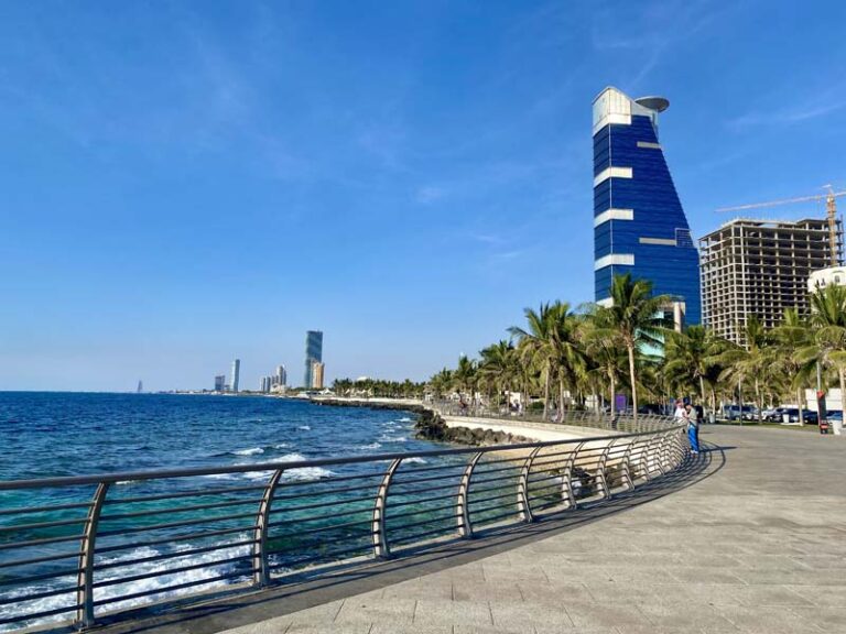 Der Corniche von Jeddah