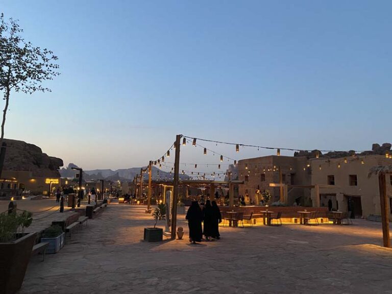 Old AlUla by night