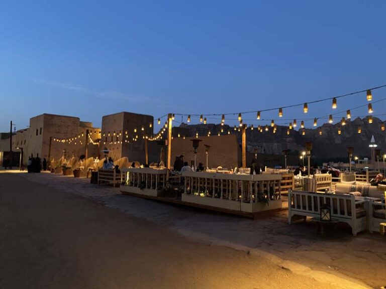 Old AlUla by night