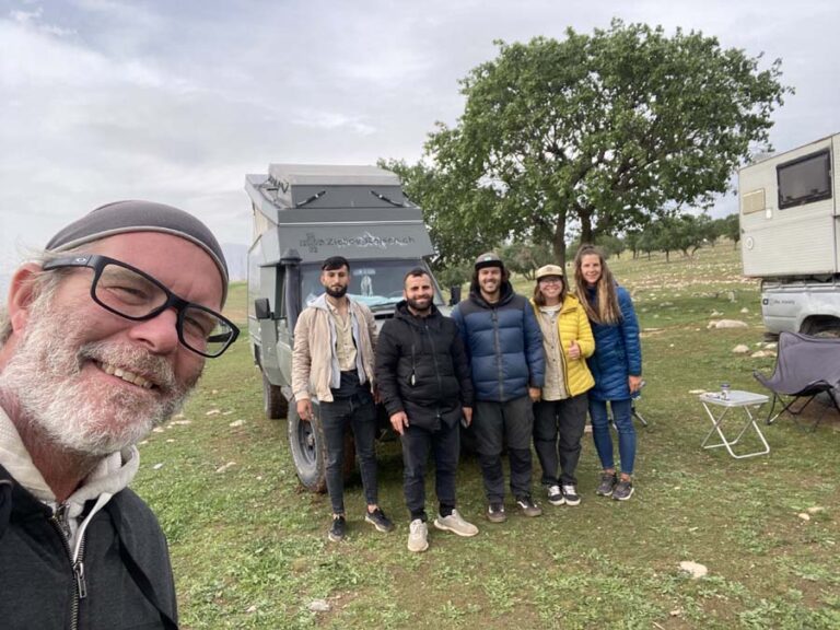 Gruppenfoto mit den Hirten