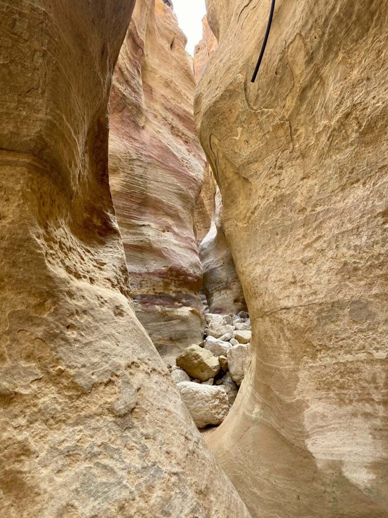 Im engen Canyon