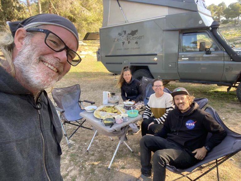 Wir beim Bud Spencer-Frühstück