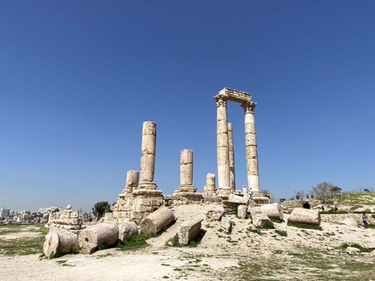 Zitadelle von Amman: Herkules Tempel