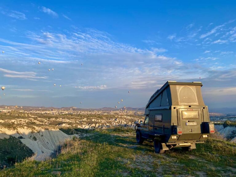 Unser Camp mit Aussicht