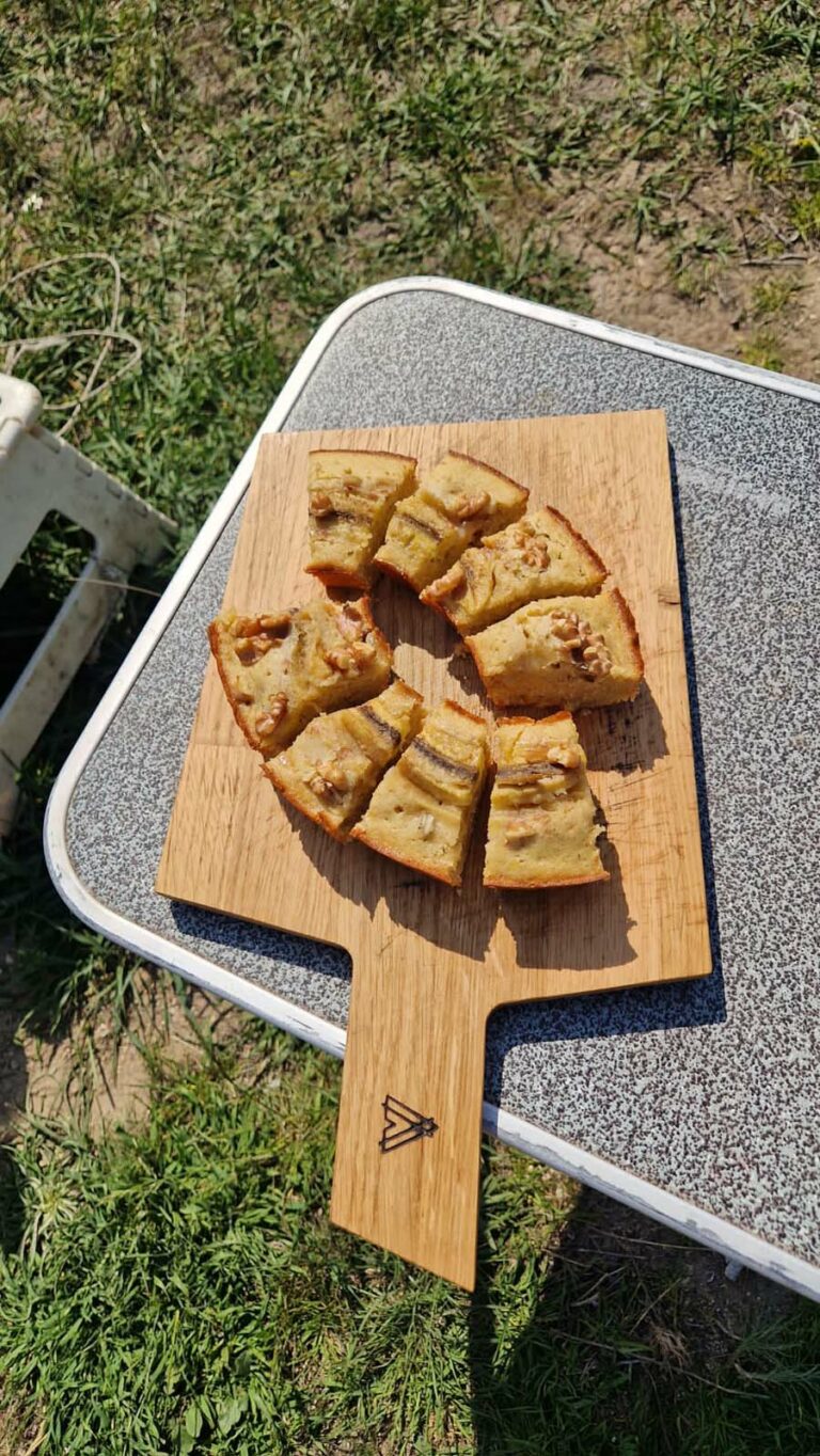 Wow, was für ein feiner Bananenkuchen