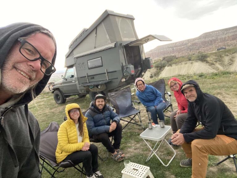 Gruppenfoto vor dem Sturm