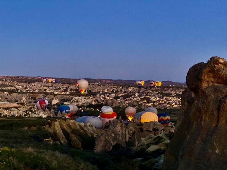 Es geht los - die ersten Ballone fliegen