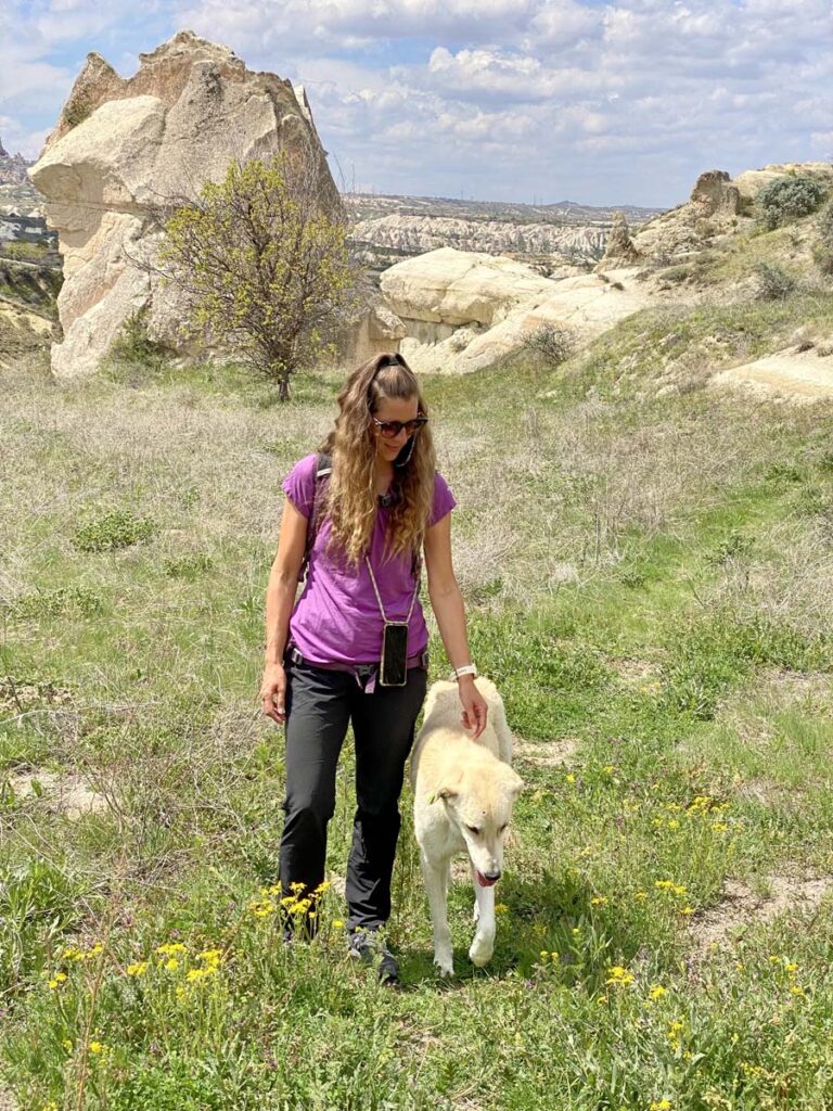 Unser Gefährte während der ganzen Wanderung
