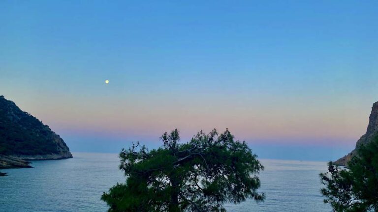Morgenstimmung in der Bucht