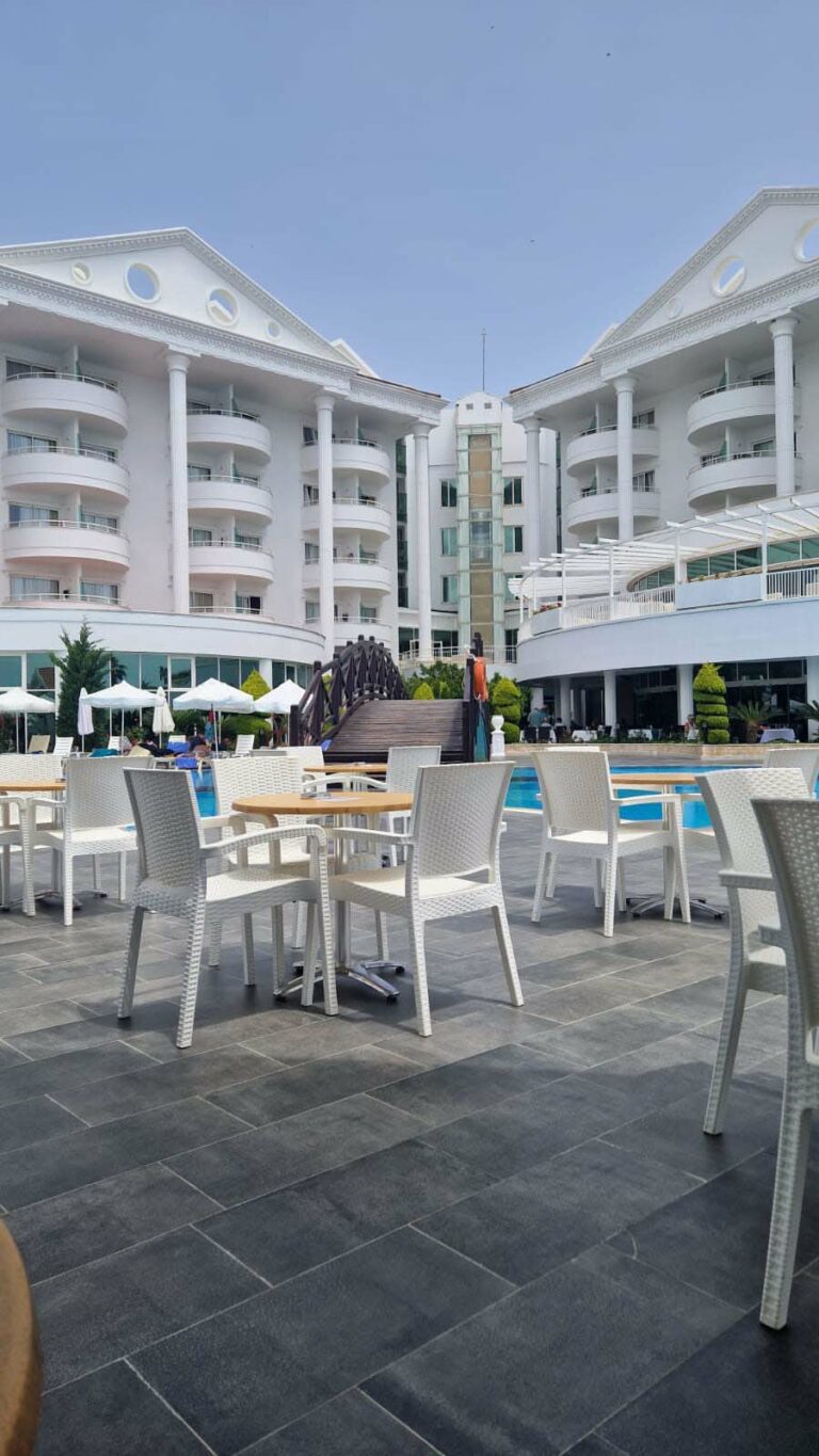 Blick von der Poolbar