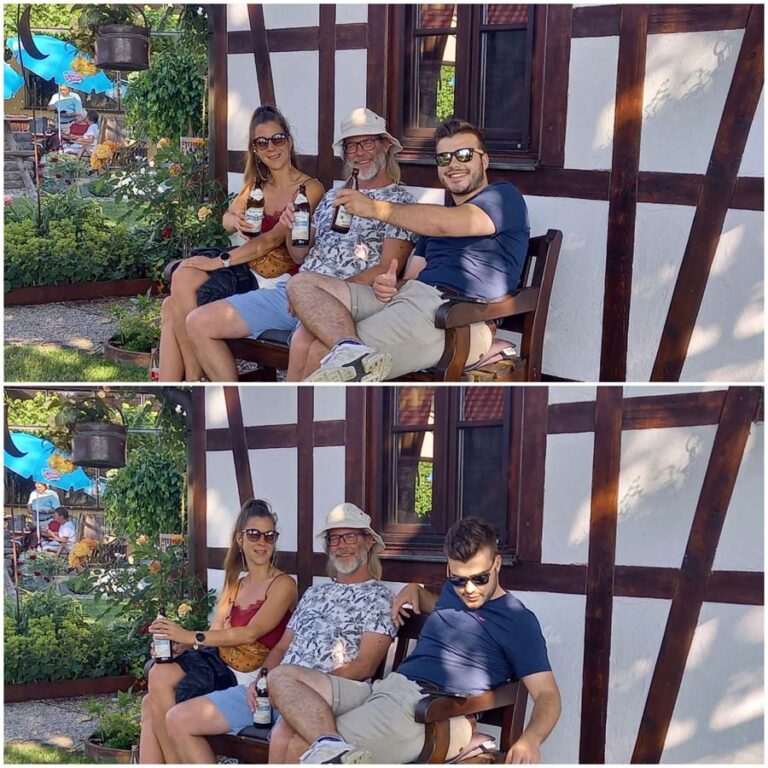 Veit, Tanja & Cello am Gartenfest
