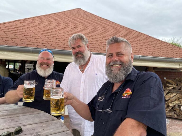 Tom, Benno & Heiner (vlnr)