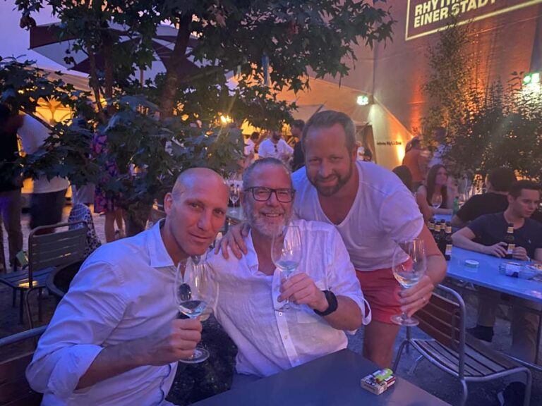 Matthias, Sauter & ich an der Rundfunk FM