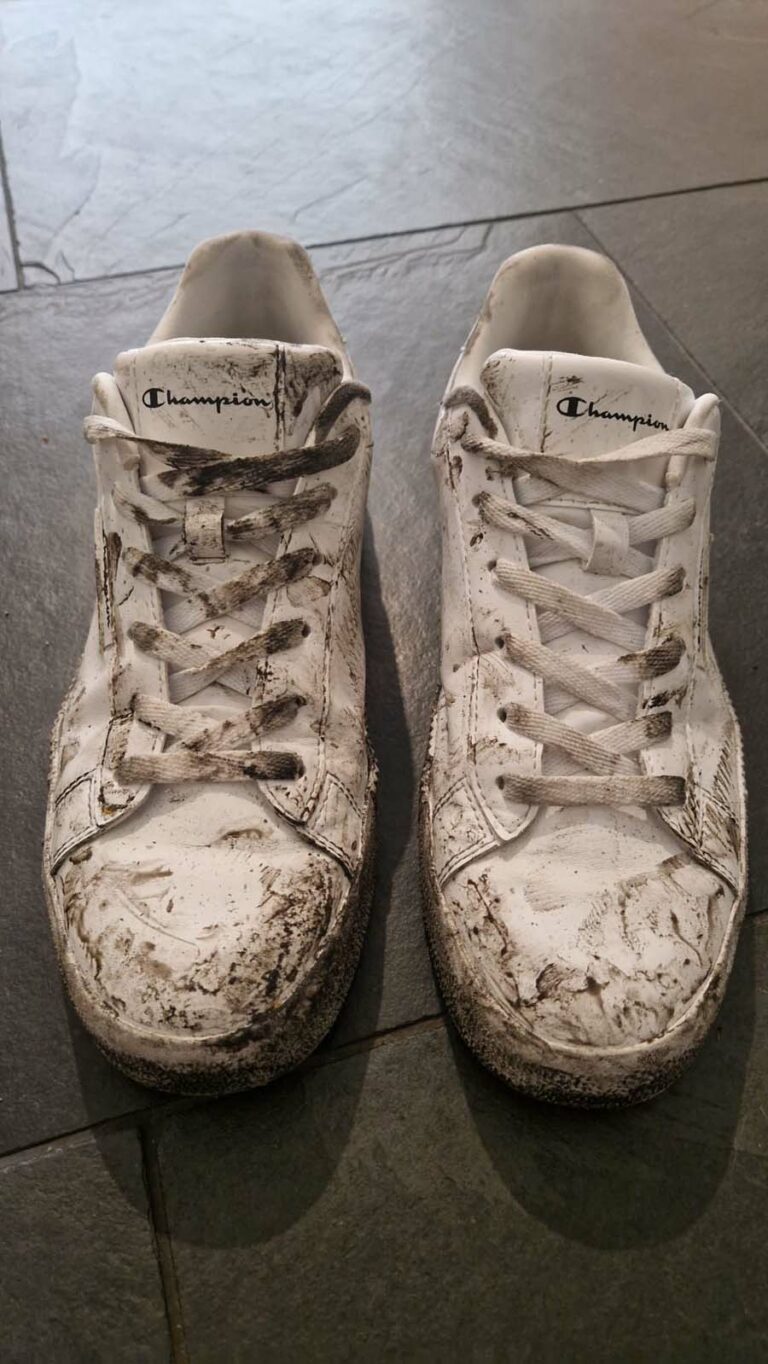 So sehen Tanjas Schuhe am nächsten Morgen aus😱