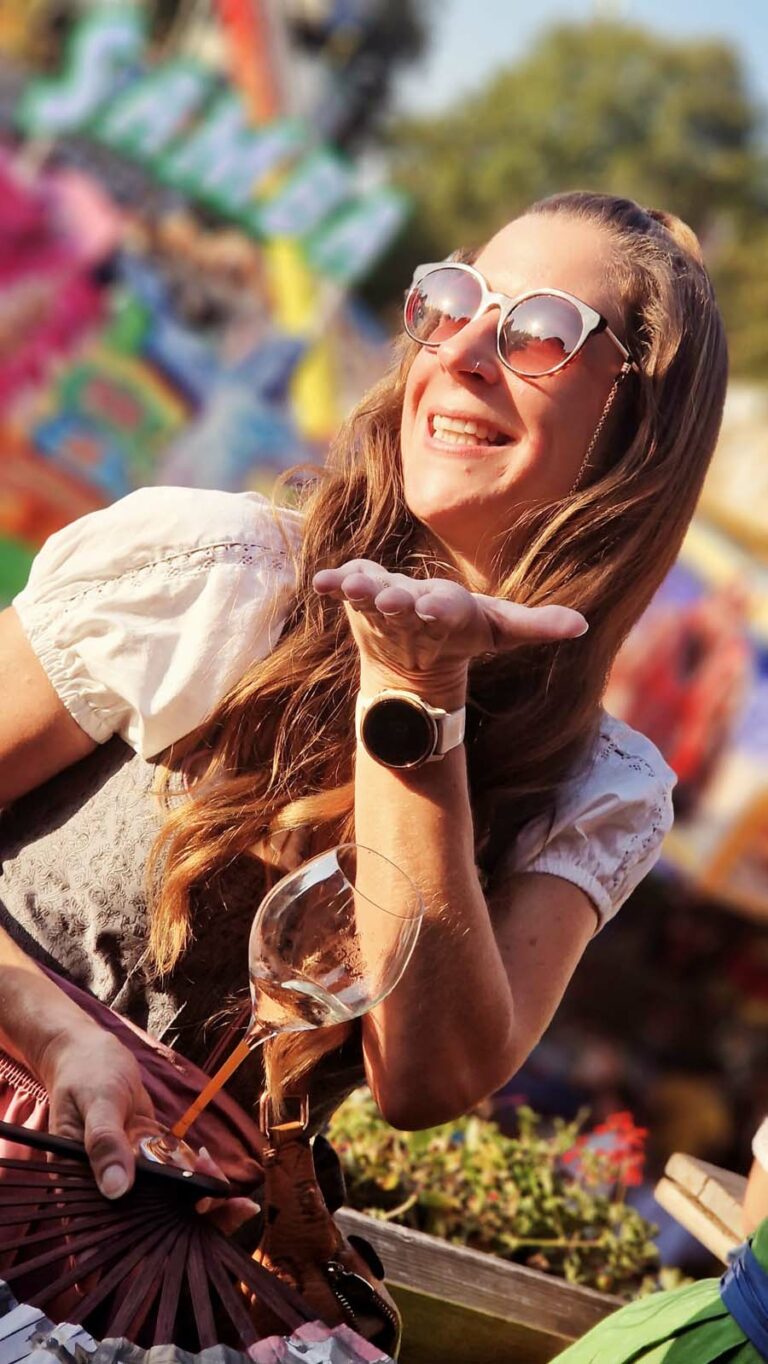 Tanja am Herbstfest