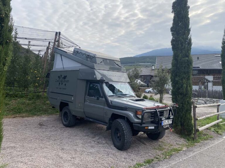 Unser Nachtplatz bei Weingut Griesshof