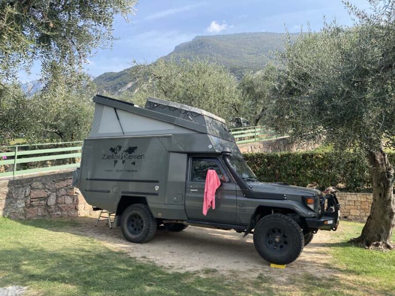 Beim Camping Tonini in Malcesine am Gardasee